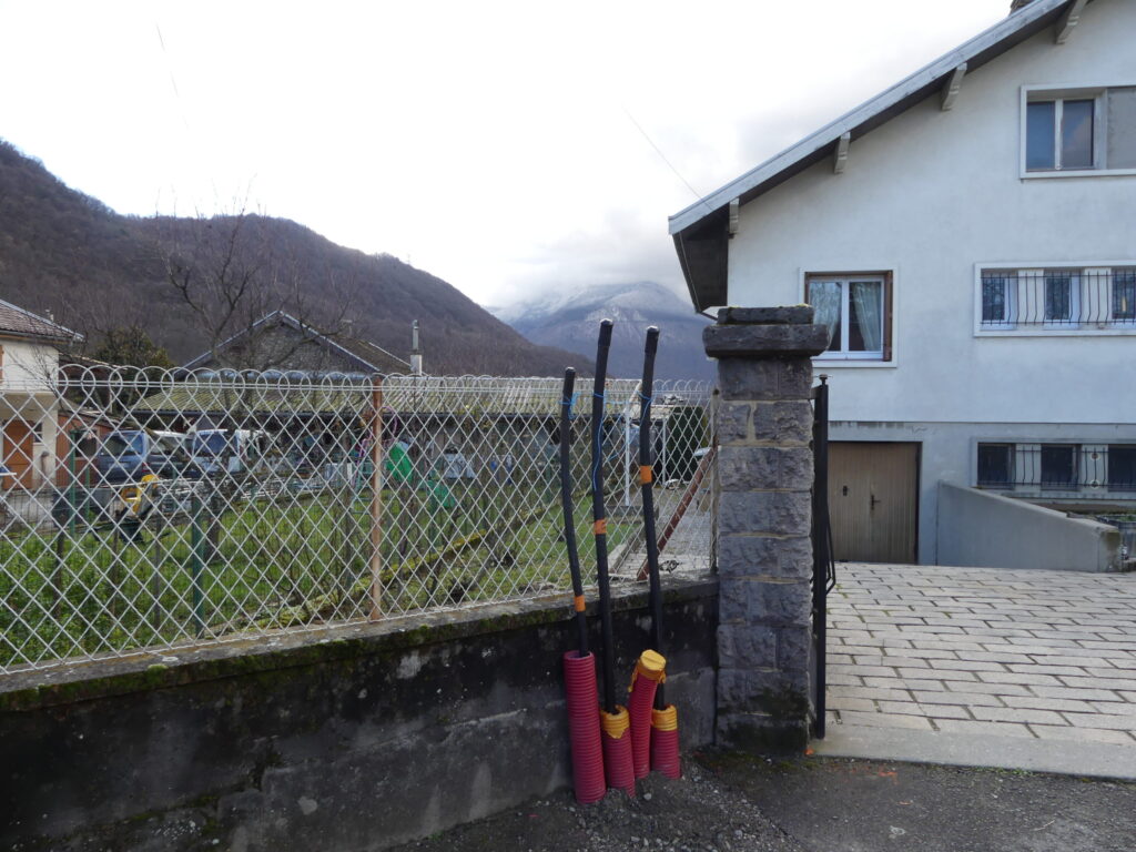 Fourreaux travaux d'enfouissement