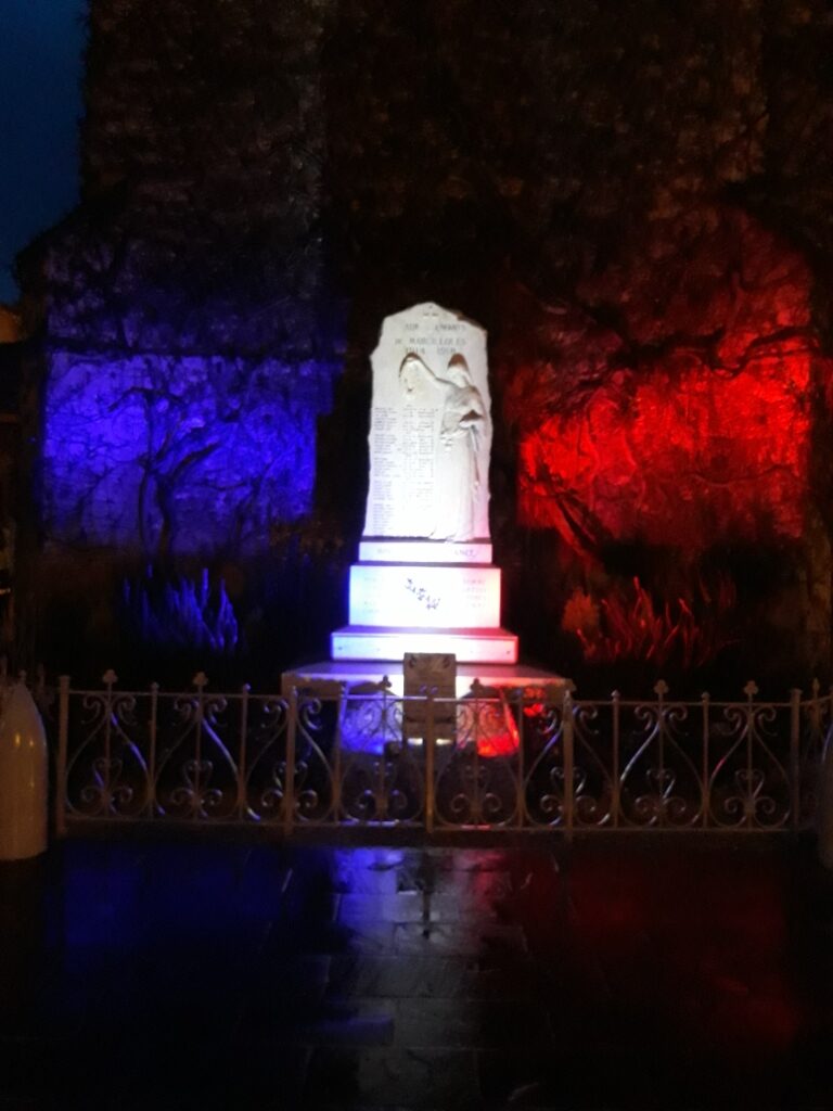 MLA monument aux morts Marcilloles