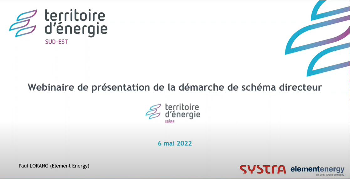 CAP VERS LE SCHÉMA DIRECTEUR DES INFRASTRUCTURES DE RECHARGE POUR TE38